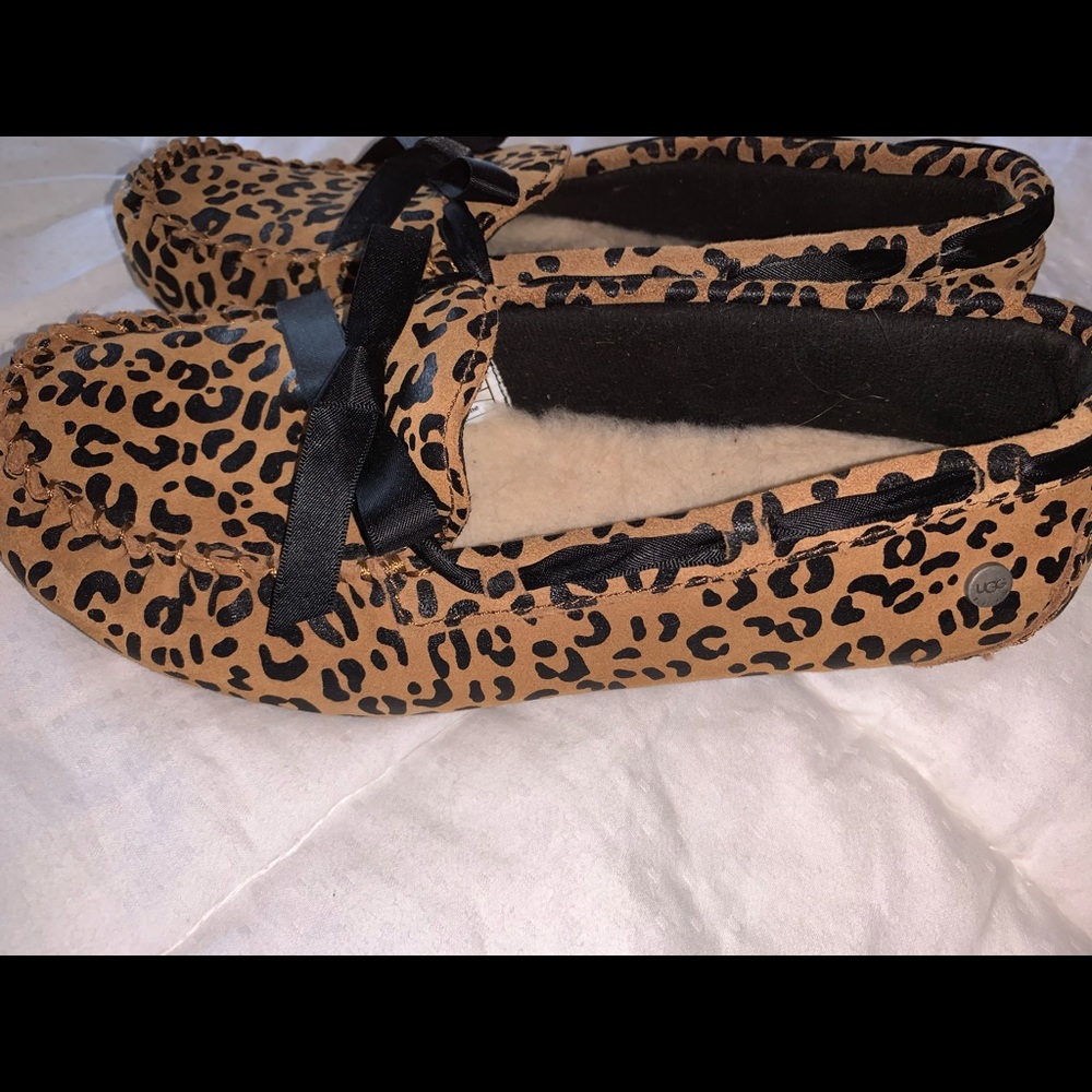 New Leopard Ugg Moccasins
